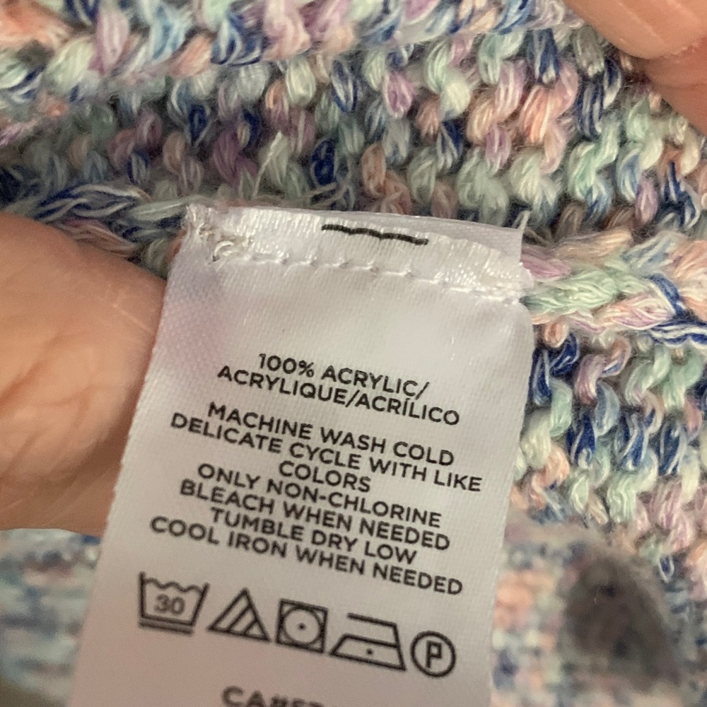 LOFT Multicolor Open-Front Cardigan - Picture 11 of 11